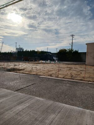 富山県鉄骨宿舎解体工事⑤