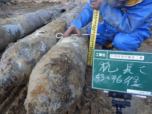 富山市保育所解体工事⑥