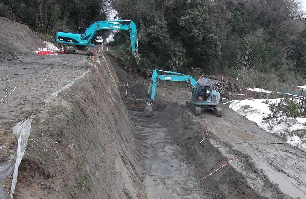 道路改良工事